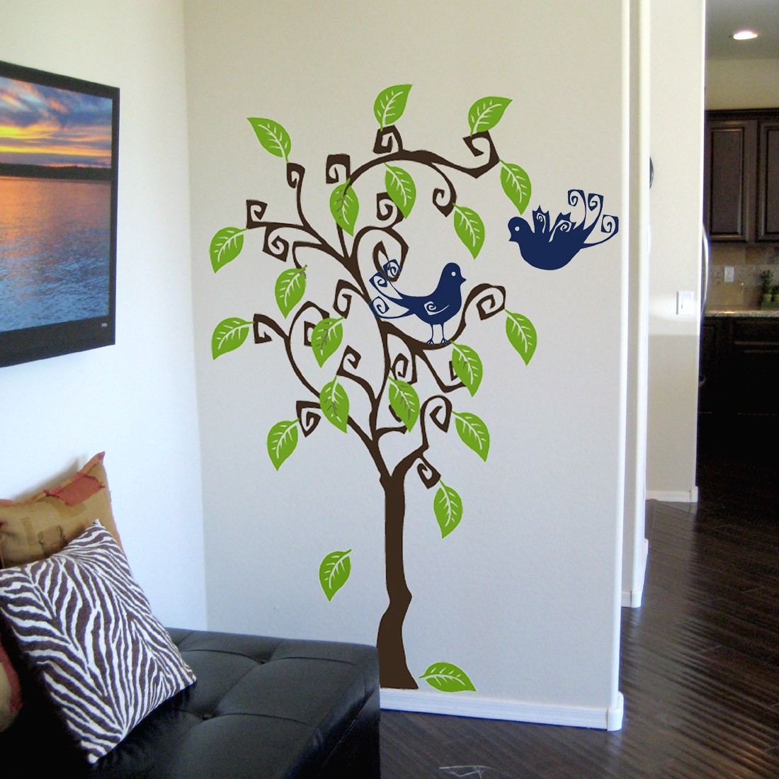 Рисуем дерево на стене