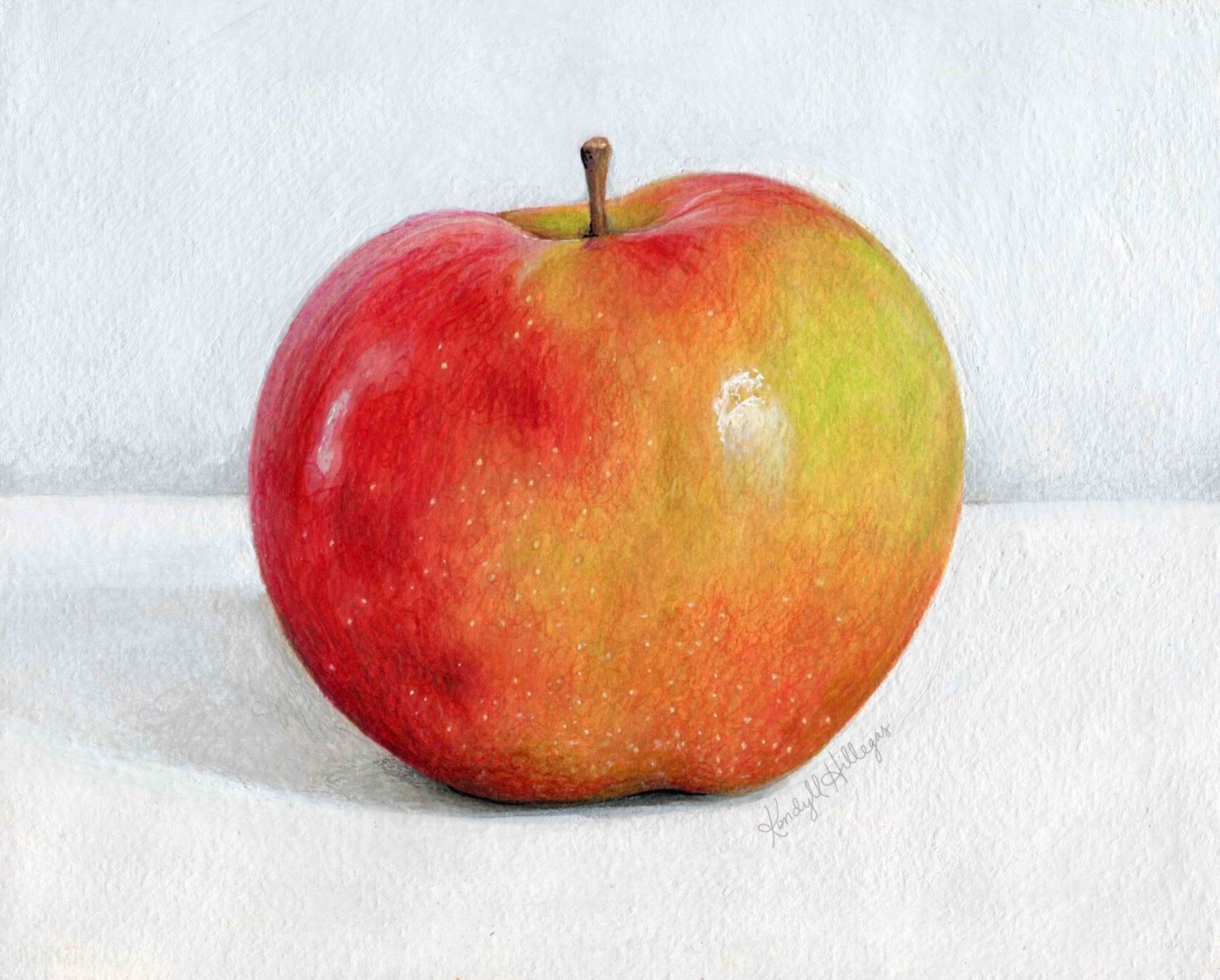 Яблоко для рисования с натуры