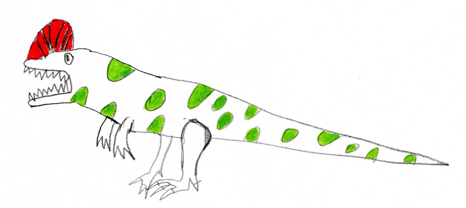 Дилофозавр малыш