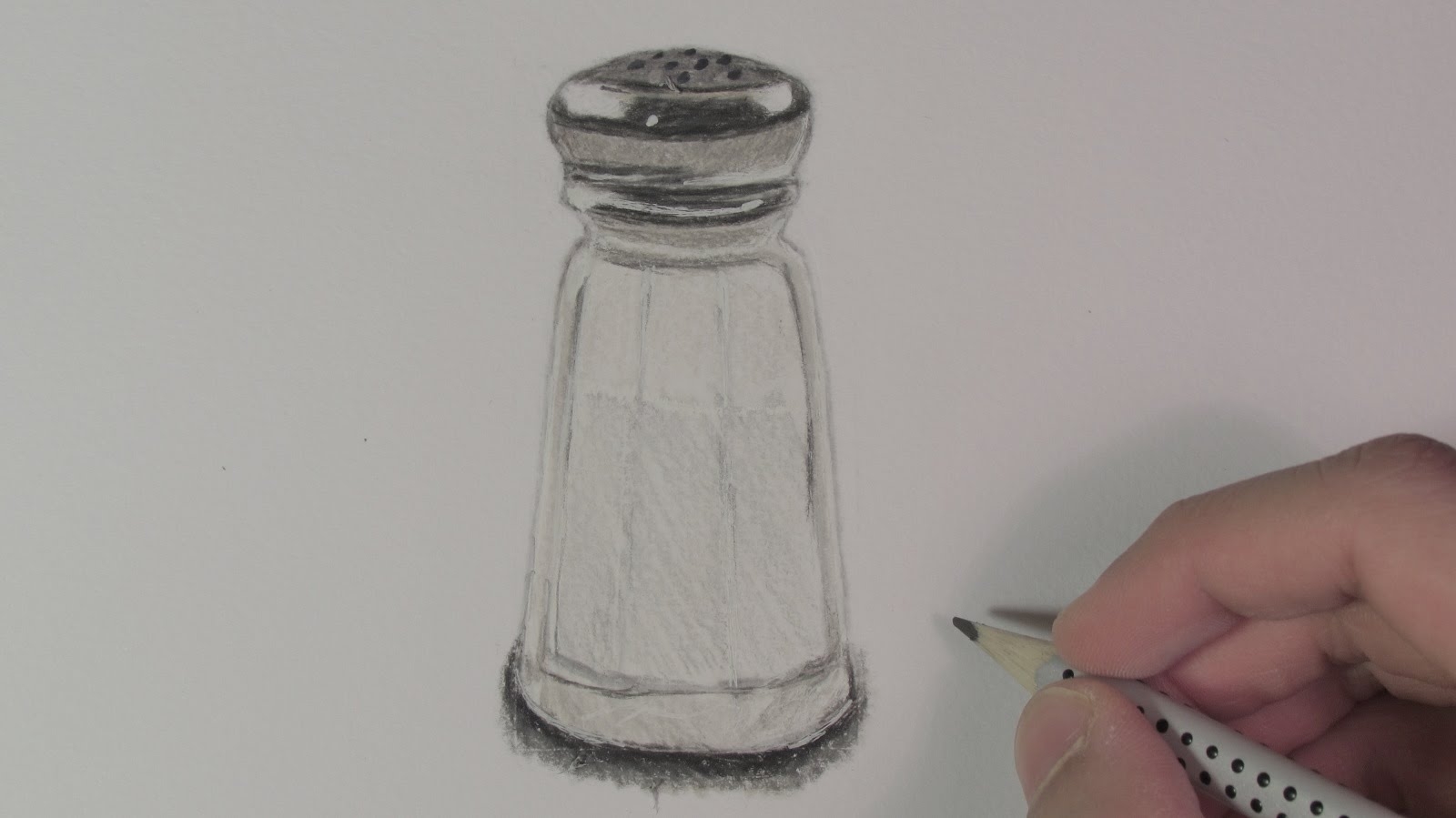 Солонка рисунок карандашом