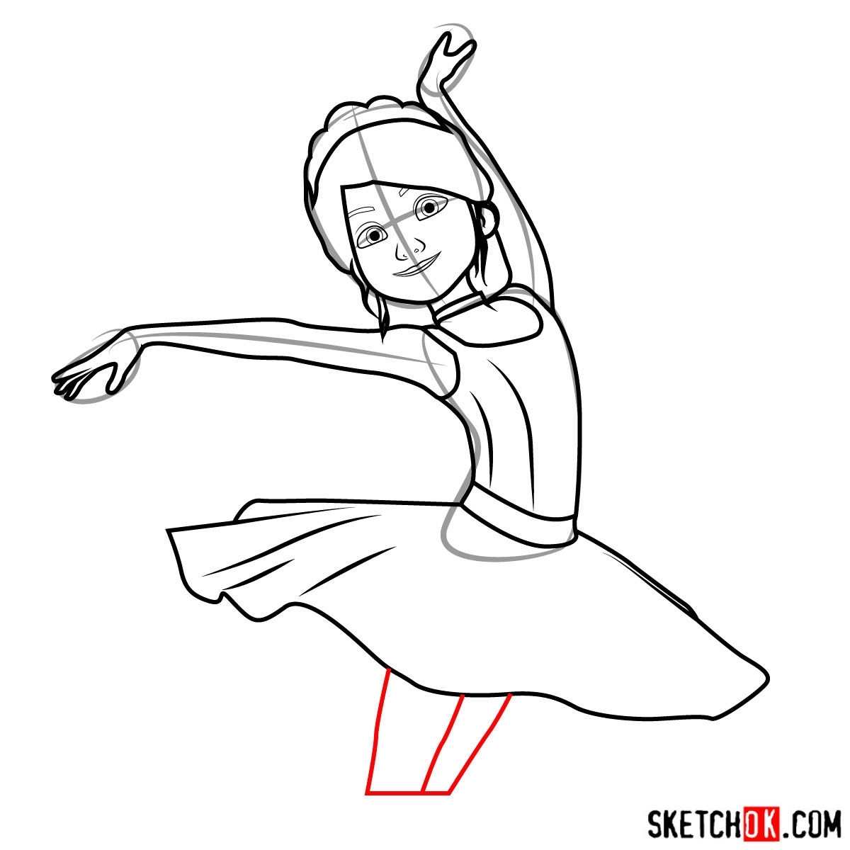 Рисунки из мультика балерина
