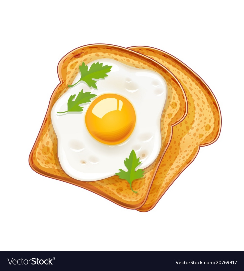Еда нарисованная яичница