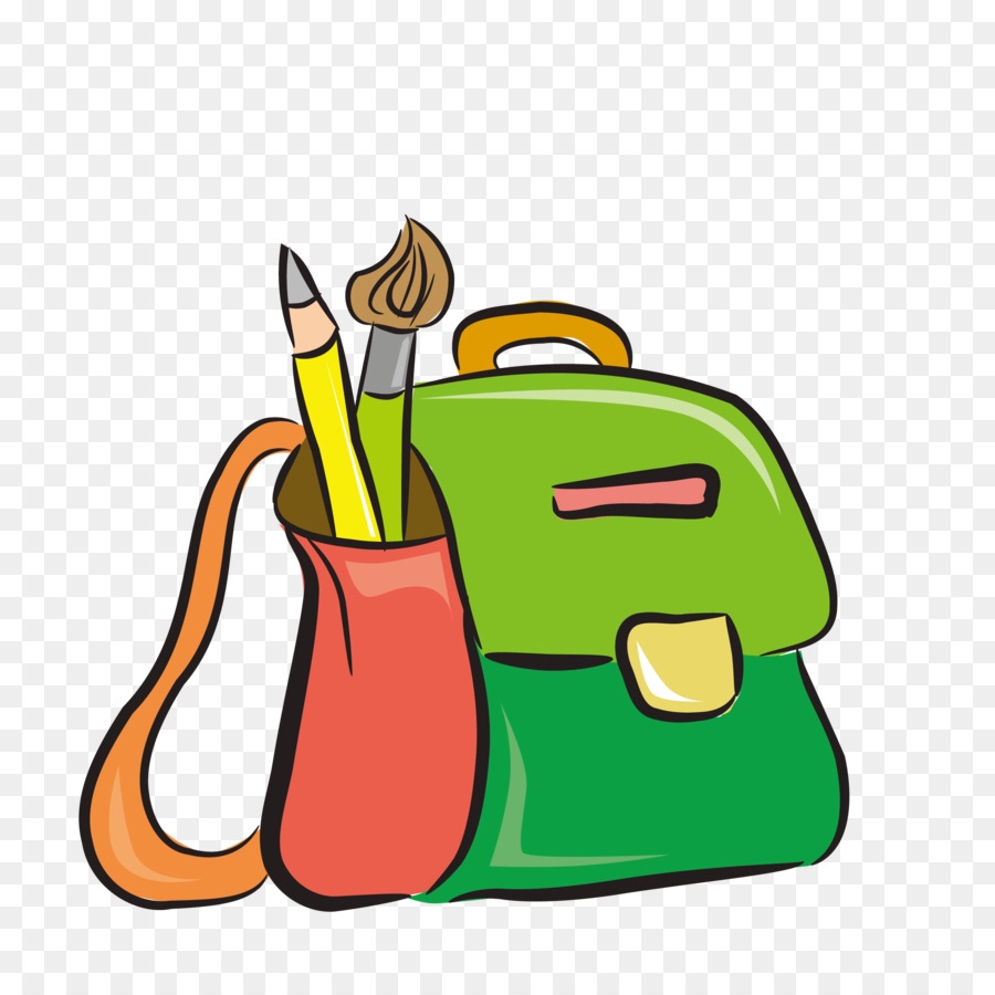 Нарисовать сумку школьную