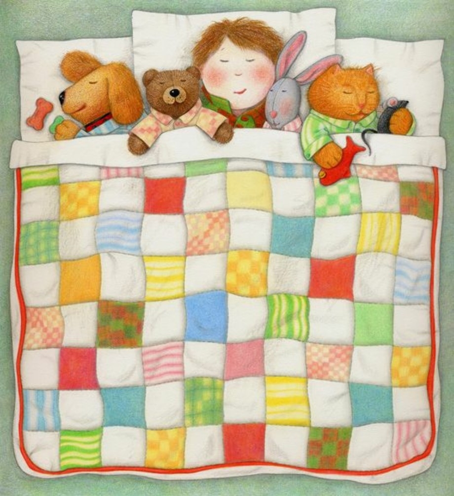 Одеяло Картинка Для Детей