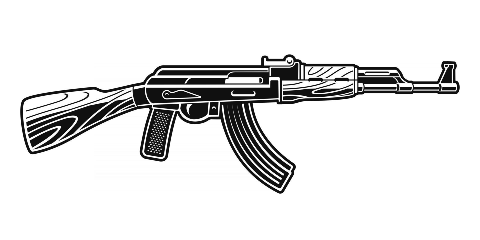 AK 47 вектор