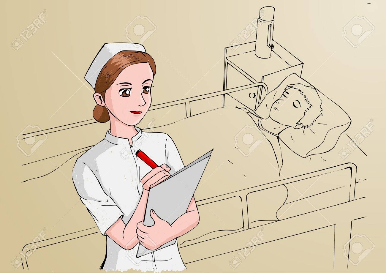 Иллюстрации на тему врачи и медсестра