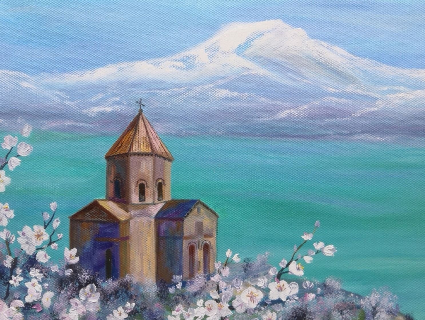 Озеро Севан Армения картины