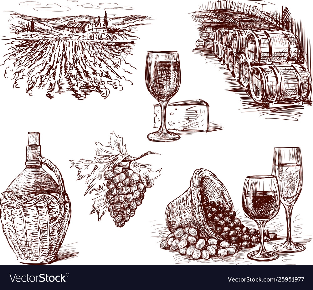 Графика для вина