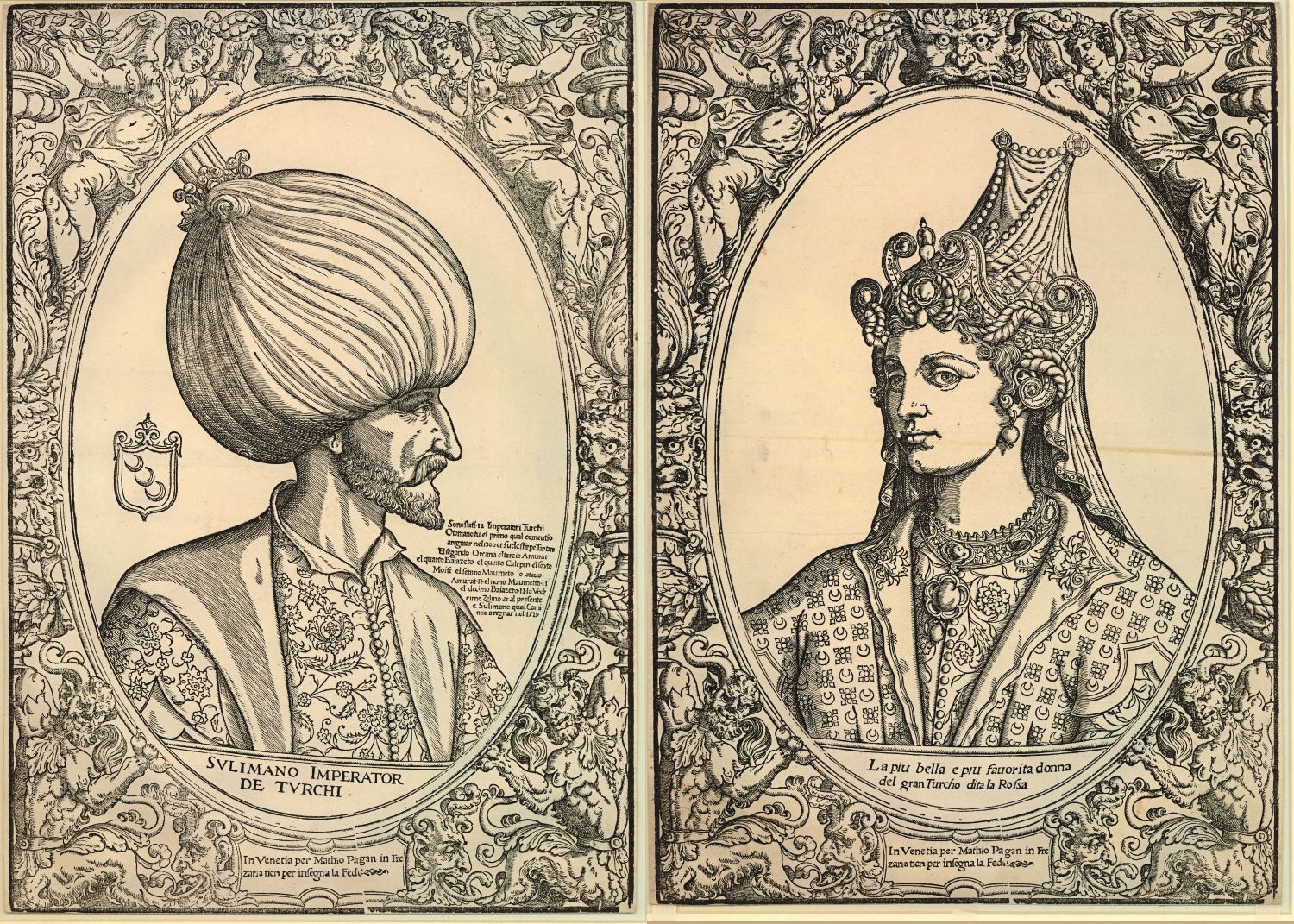 Портрет Султана Сулеймана и херем