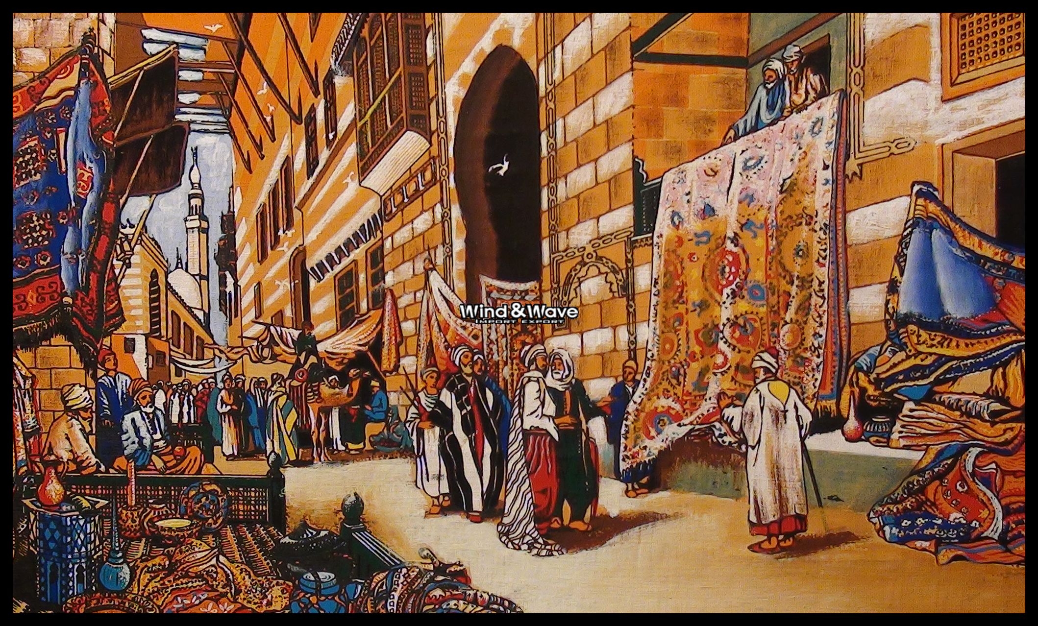 Базар средневековый Багдад