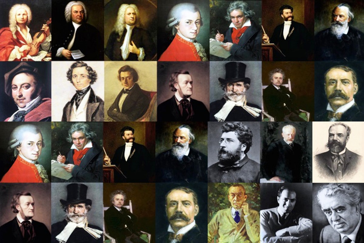 Портреты композиторов 18—19 века