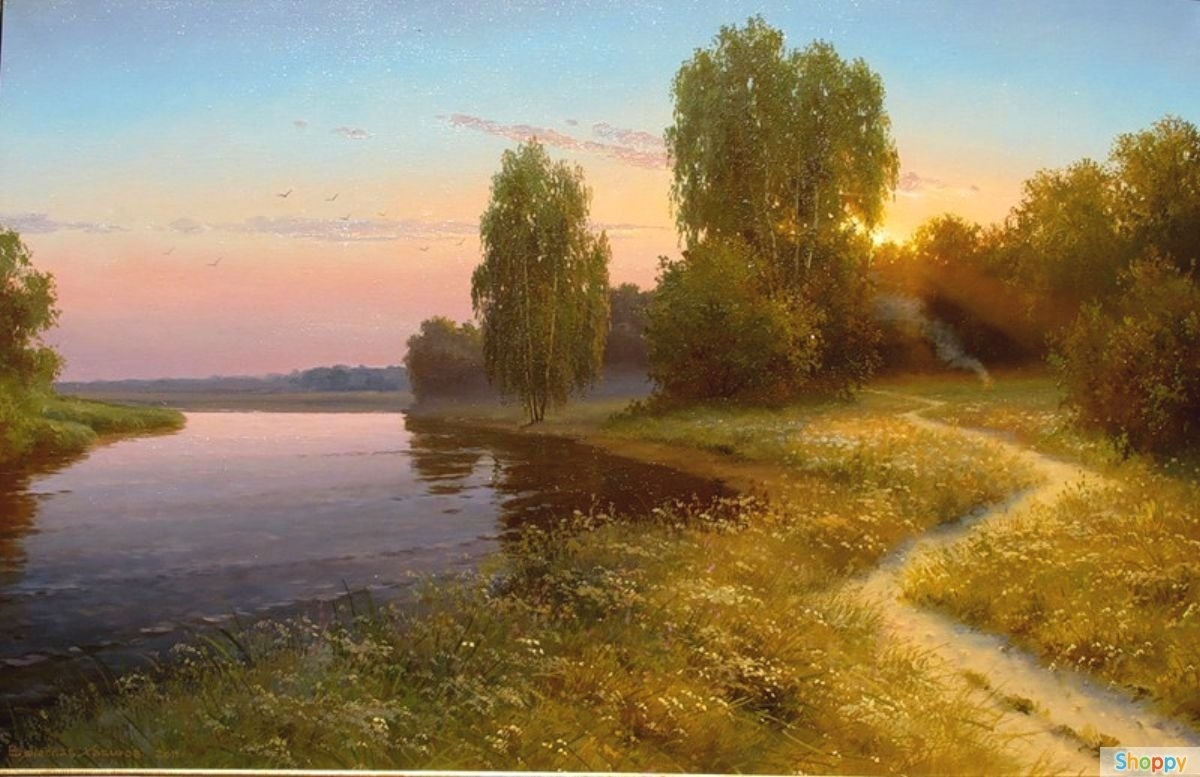 Вячеслав Хабиров пейзажи живопись