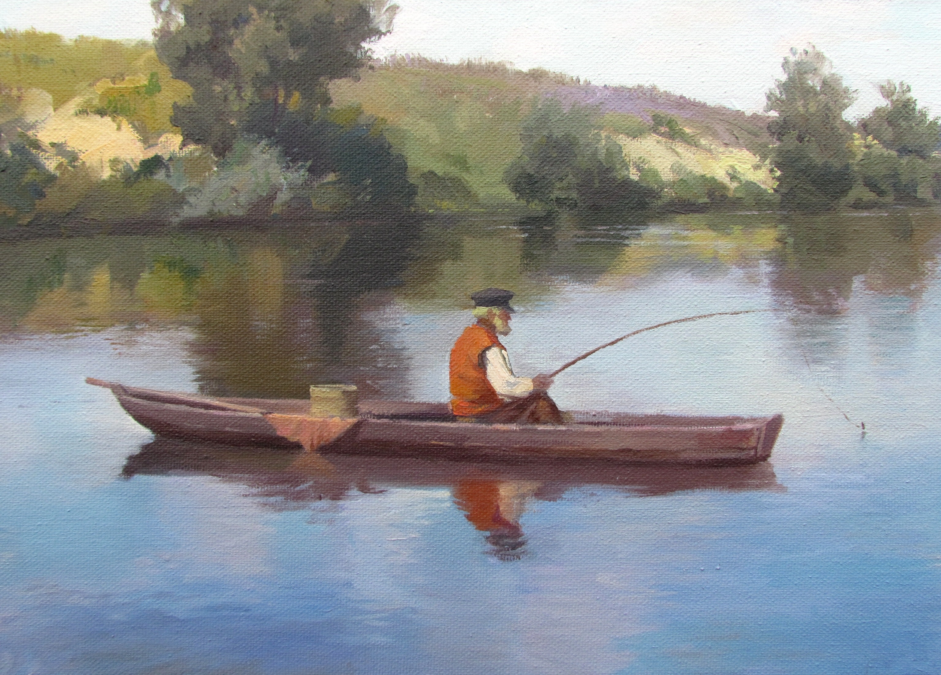 Картина Рыбак