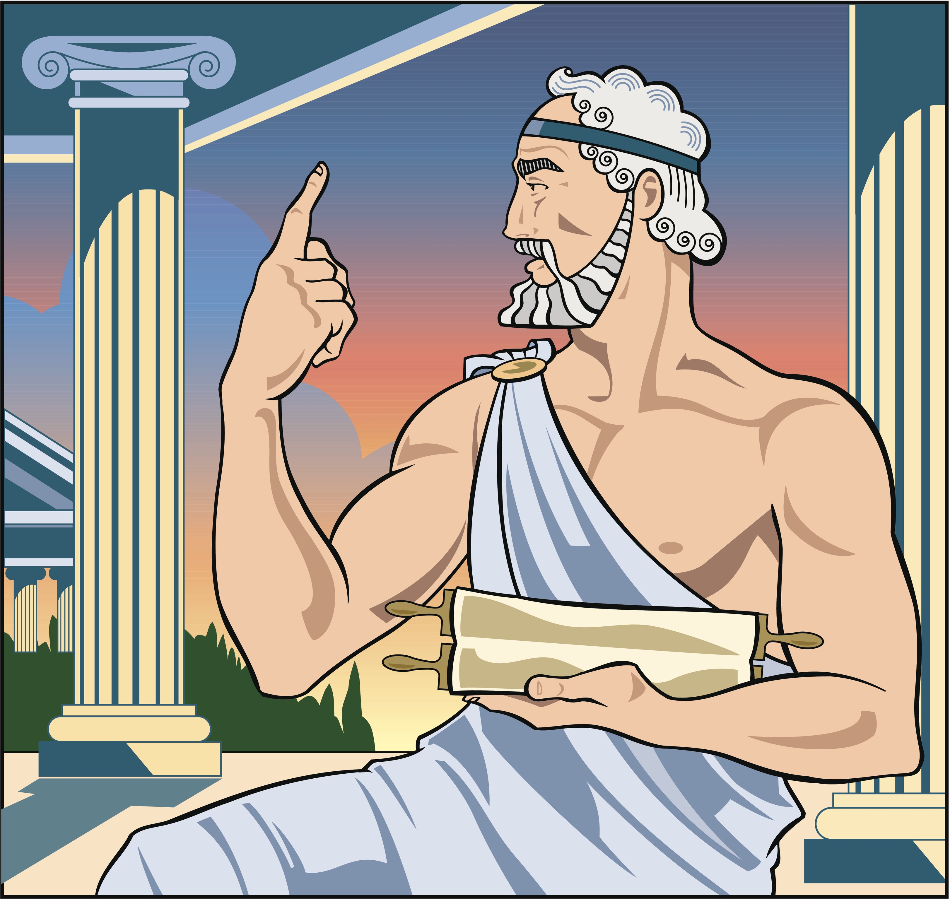 Древний Грек философ