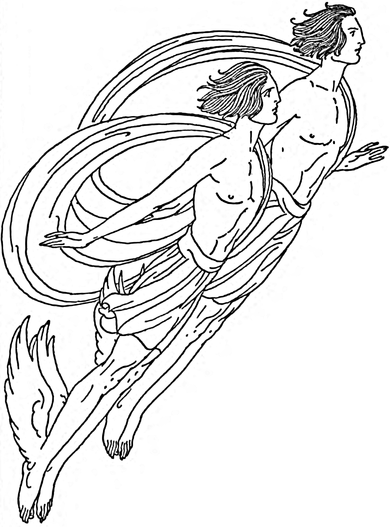 Мифы древней Греции Олимп рисунок