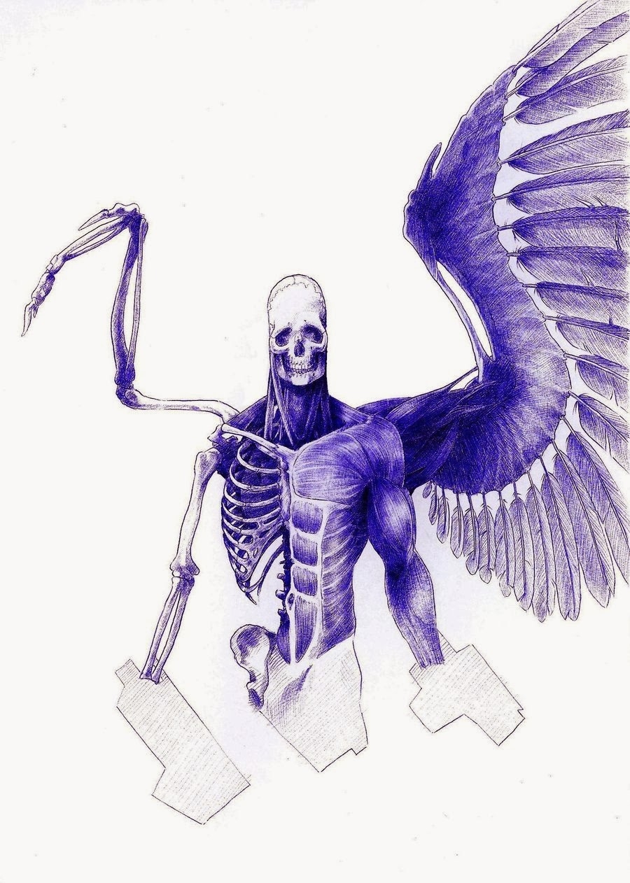 Скелет гарпии