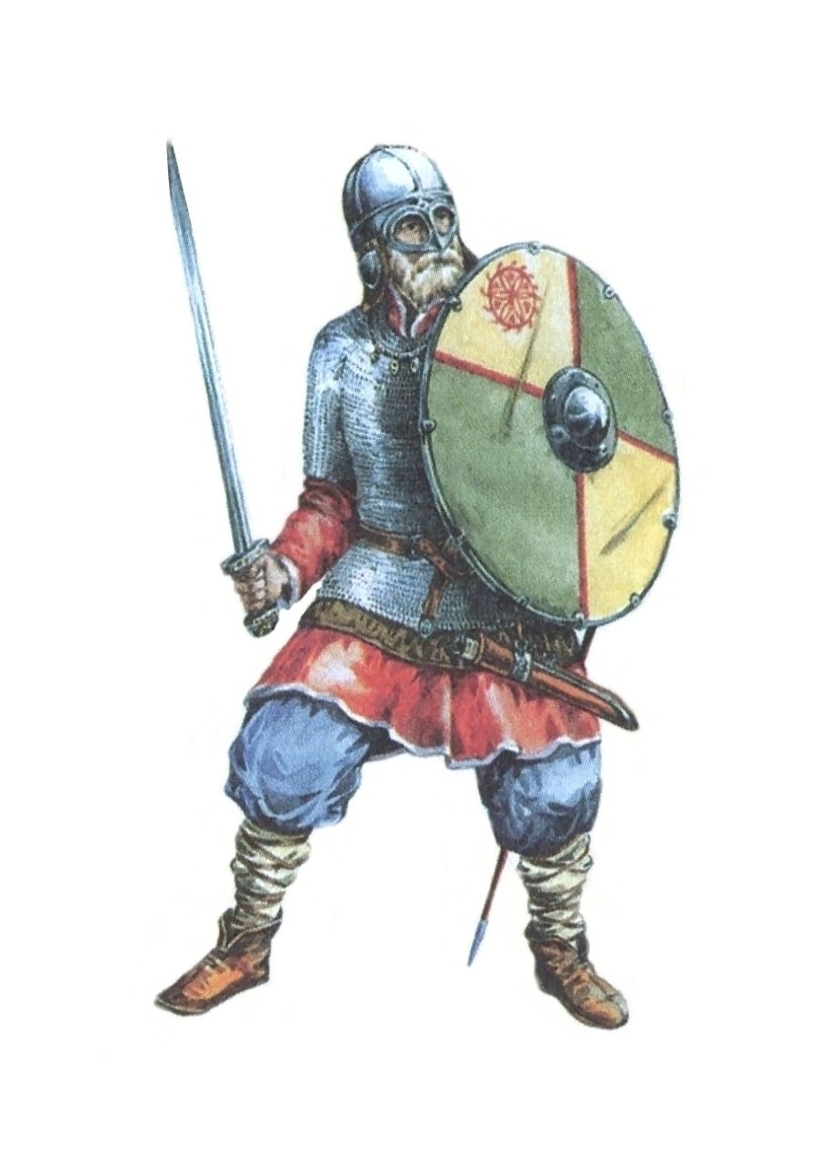 Воин дружинник в древней Руси 10 век