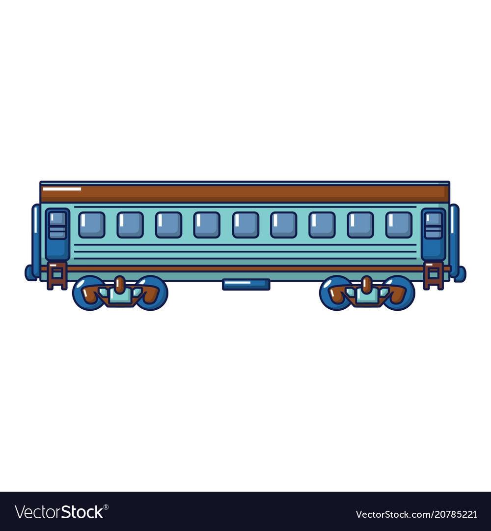 Пассажирский вагон пиктограмма