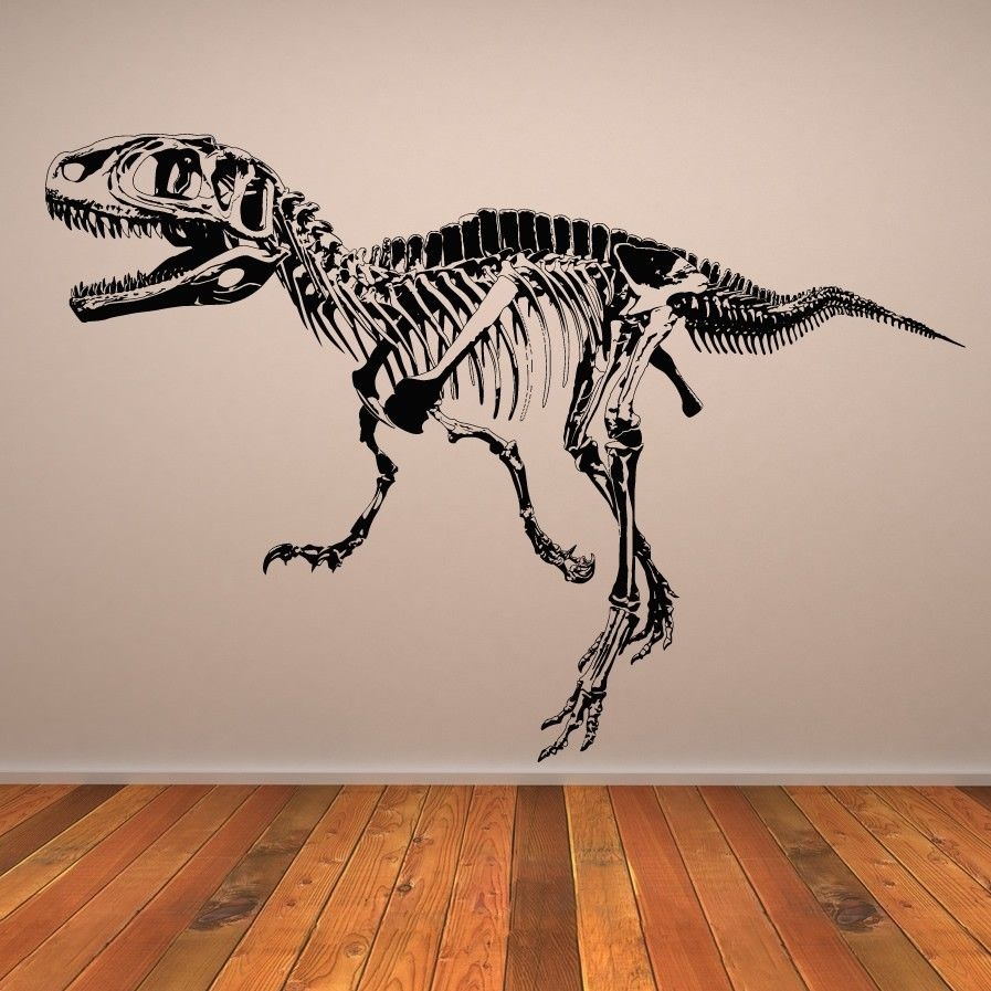Скелет динозавра на стену