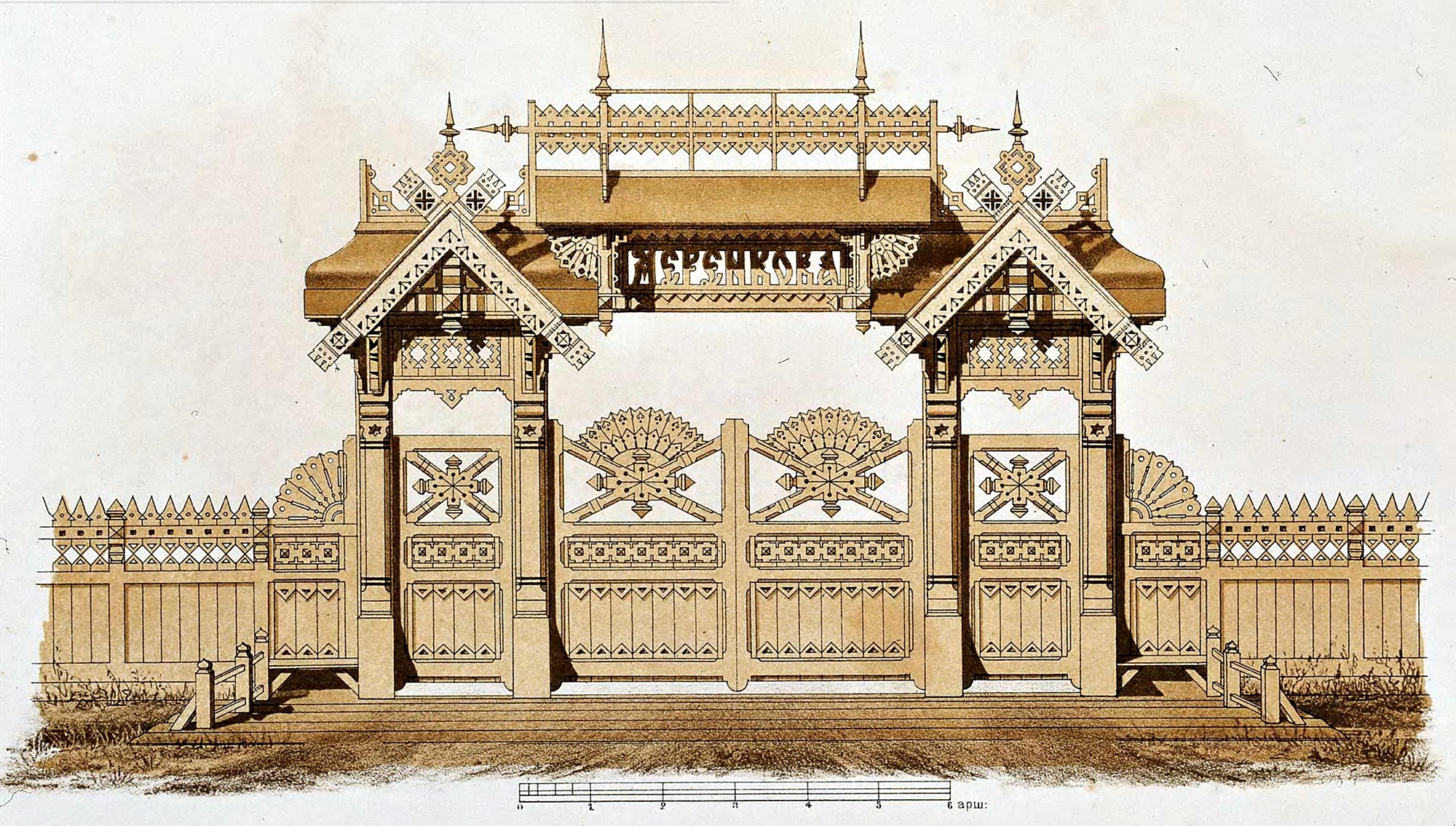 Ковальчук деревянное зодчество ворота