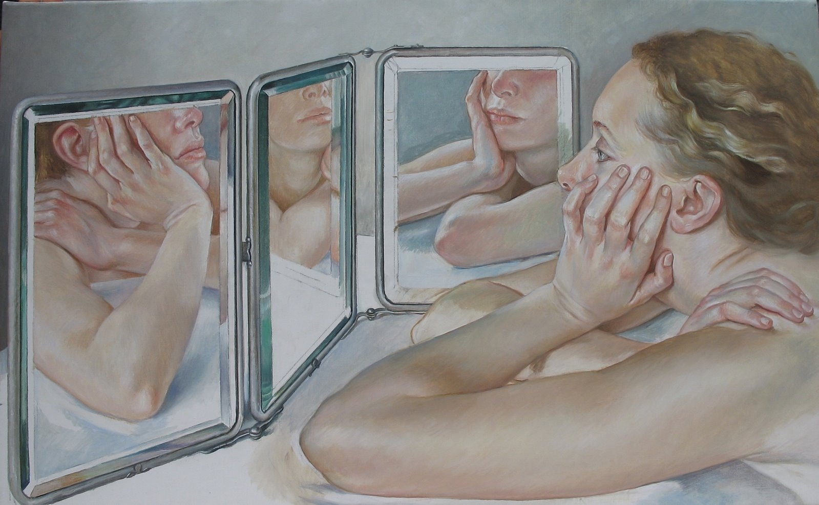Голая Грудь Натальи Павловой – Отражение В Зеркале 1992