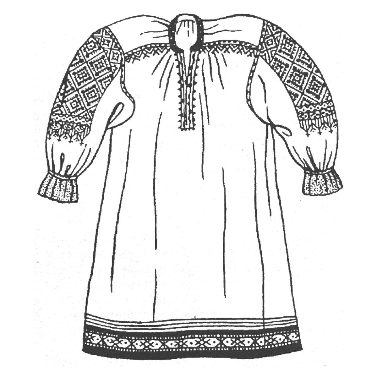 Одежда древней Руси