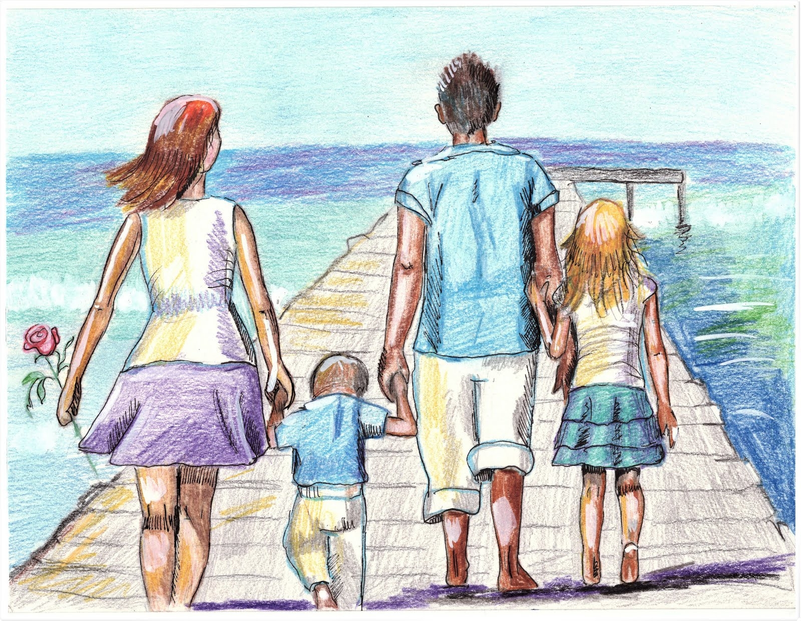 Рисунок про семью