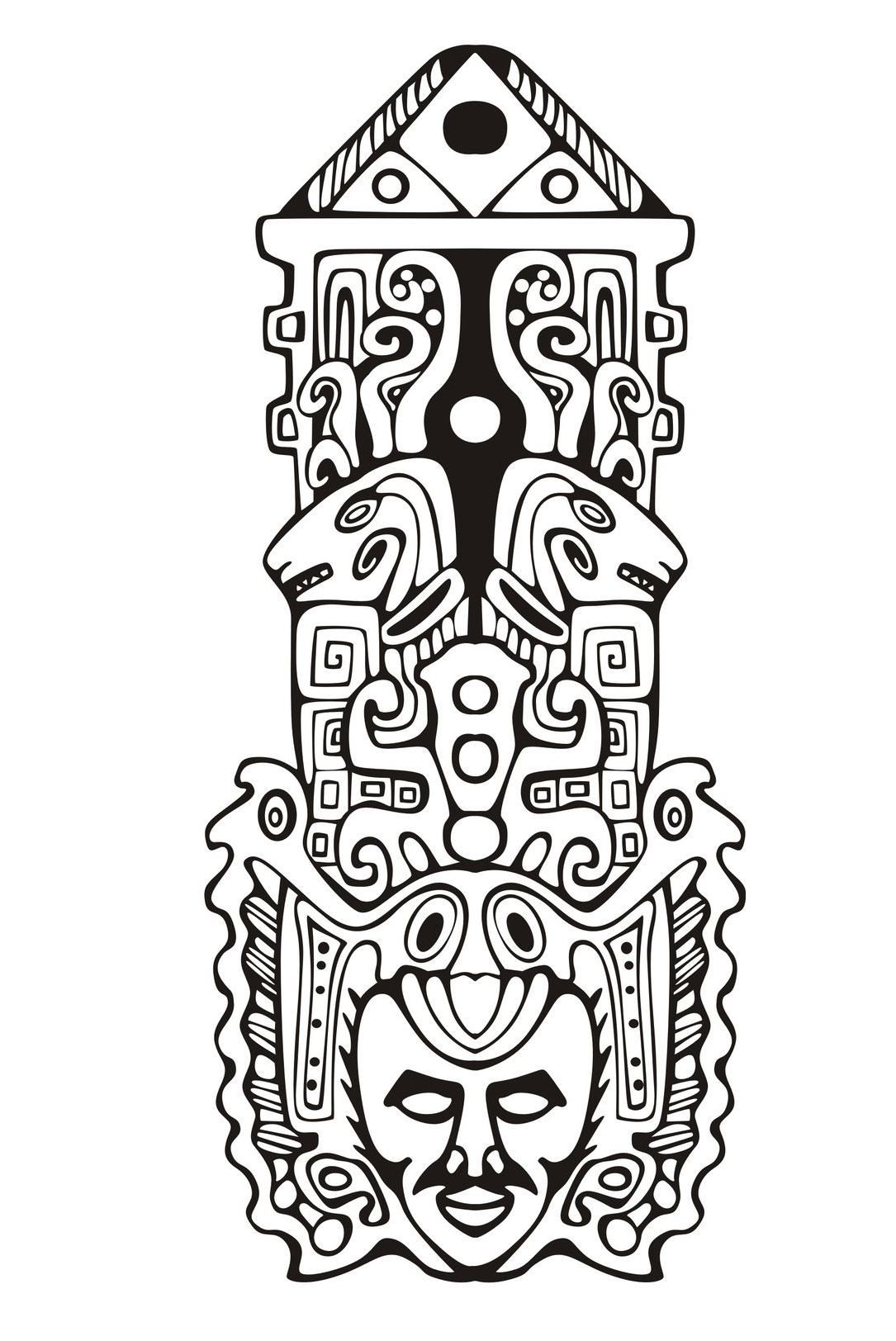 Татуировки инки Ацтеки