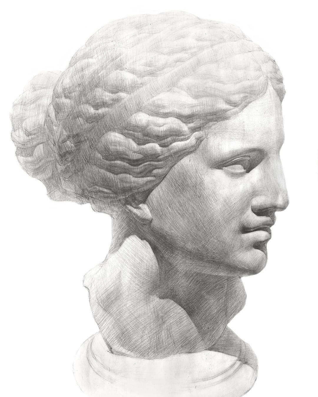 Гипсовая голова Венера Капуа