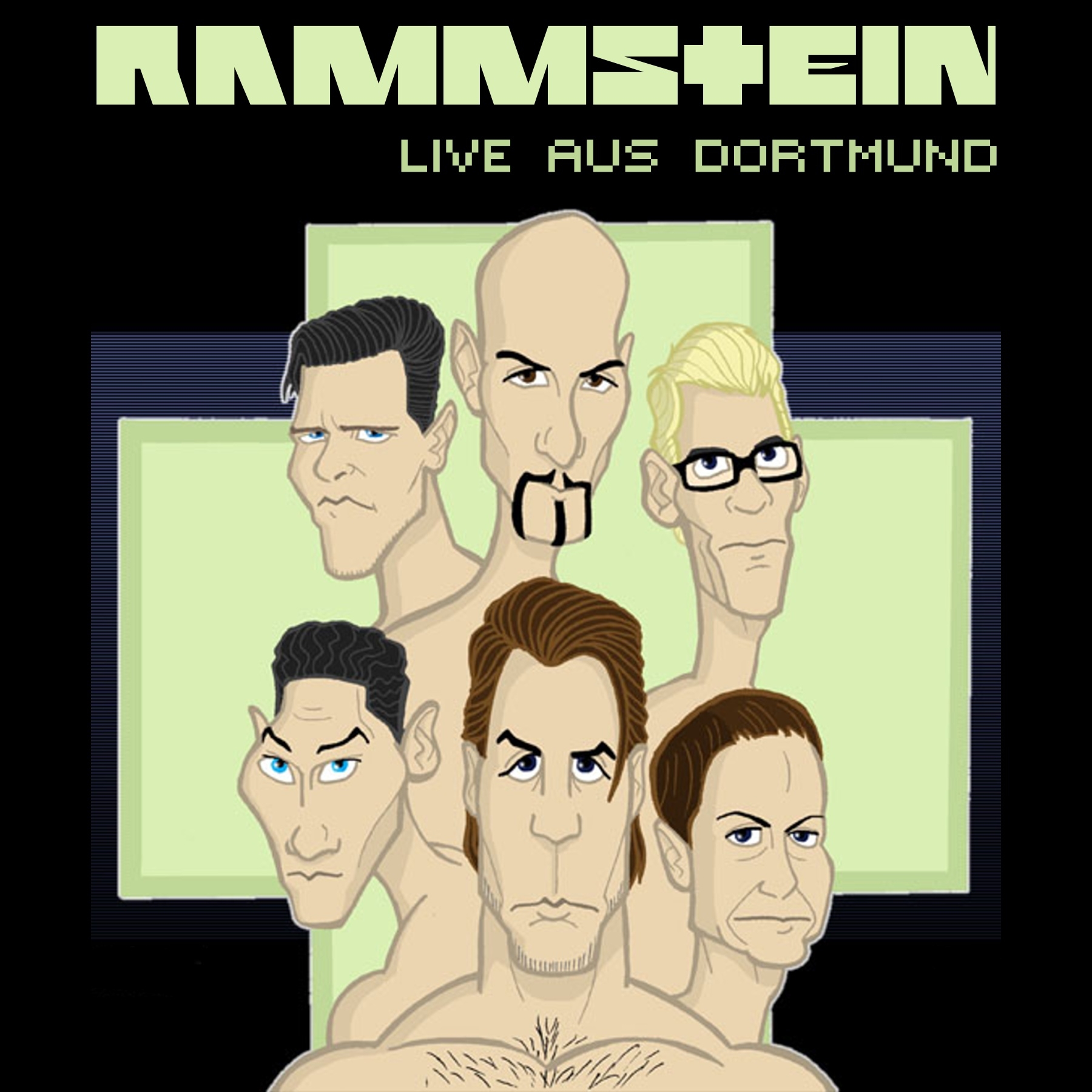 Rammstein карикатура