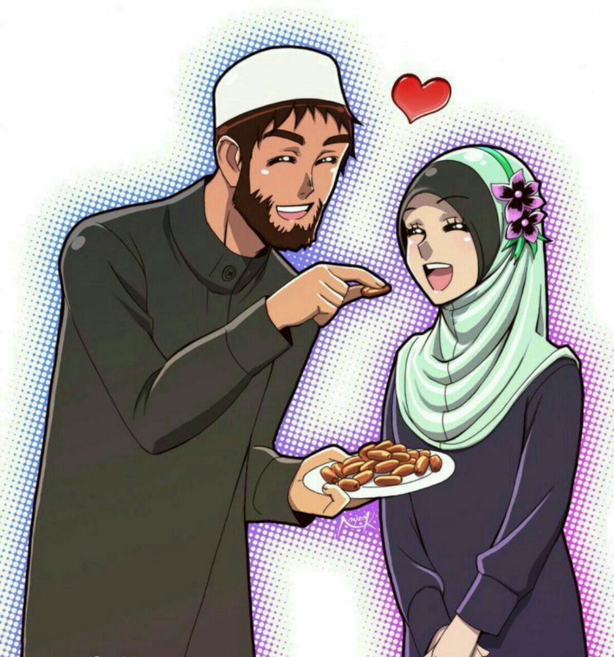 Любовь мужа и жены в Исламе