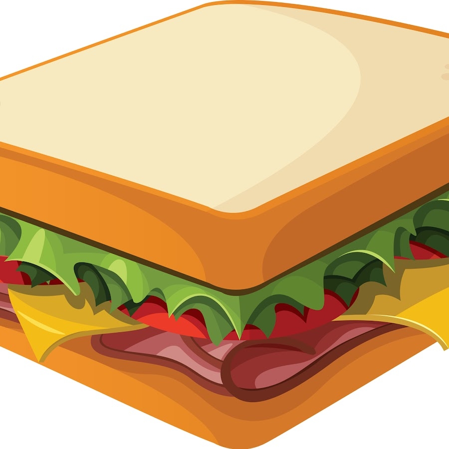 Детский рисунок сэндвича