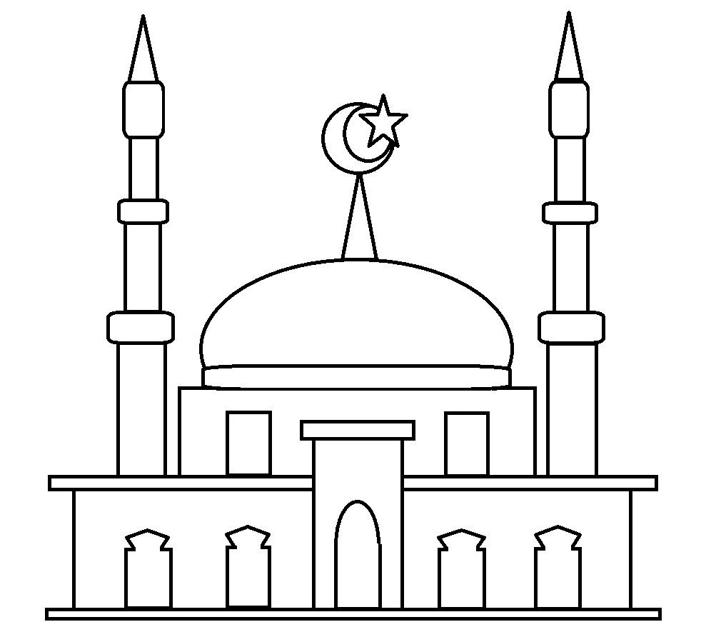 Мечеть для рисования