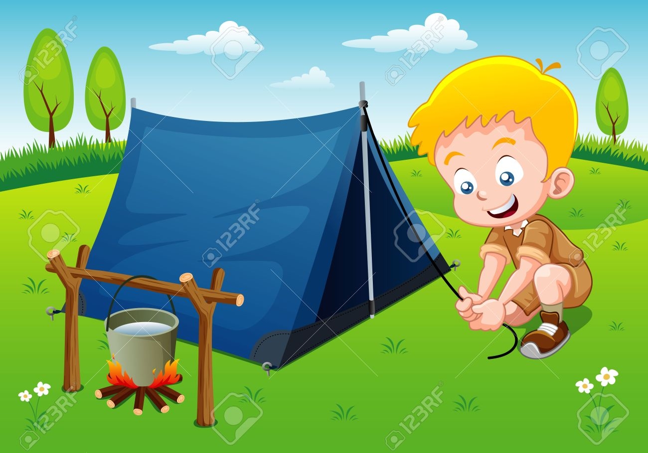 Картина палатка для детей