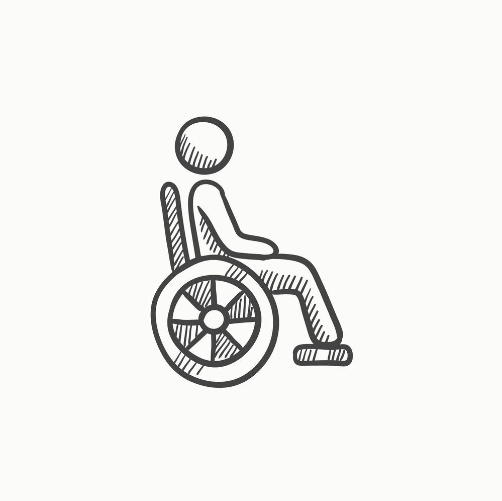 Инвалидная коляска инфографика