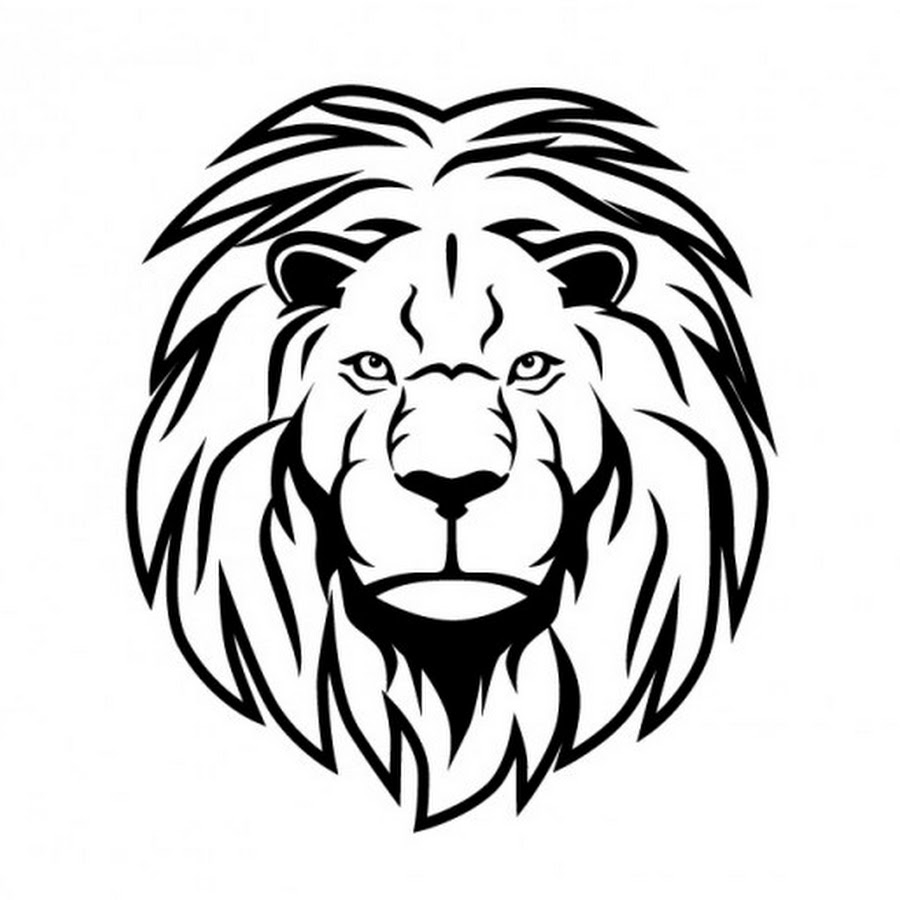 Стилизованная голова Льва